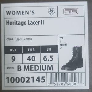 Ariat Womens Heritage Lacer II Boots